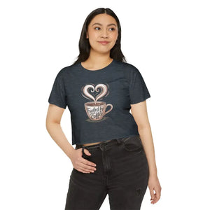 Coffee Lovers Festival Crop Top - Beach Vibes Summer Style - Dipaliz - T-shirts