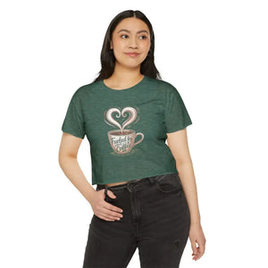 Coffee Lovers Festival Crop Top - Beach Vibes Summer Style - Dipaliz - T-shirts