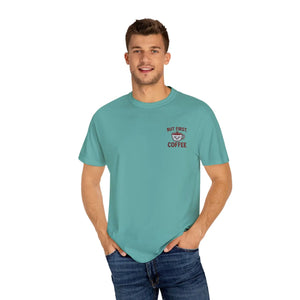 Garment Dyed Coffee Lovers Unisex Tee - Casual Cotton - Dipaliz - T-shirts