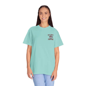 Garment Dyed Coffee Lovers Unisex Tee - Casual Cotton - Dipaliz - T-shirts