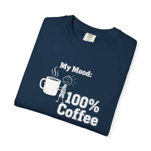 Heavyweight Coffee Mood T-shirt - Pre-shrunk Finish - Dipaliz - T-shirts