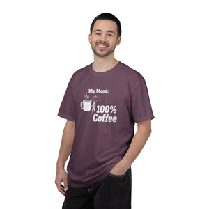 Heavyweight Coffee Mood T-shirt - Pre-shrunk Finish - Dipaliz - T-shirts