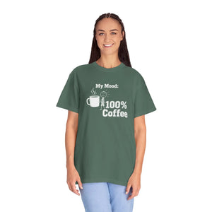 Heavyweight Coffee Mood T-shirt - Pre-shrunk Finish - Dipaliz - T-shirts