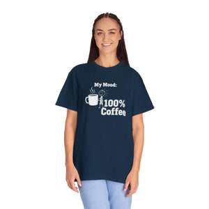 Heavyweight Coffee Mood T-shirt - Pre-shrunk Finish - Dipaliz - T-shirts