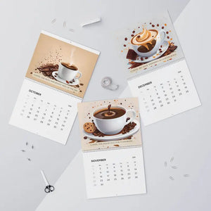 Wall Calendars Coffee Quotes 2026 Monthly Joy - Dipaliz