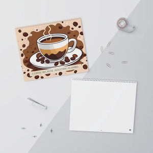 Wall Calendars Coffee Quotes 2026 Monthly Joy - Dipaliz