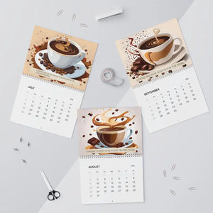Wall Calendars Coffee Quotes 2026 Monthly Joy - Dipaliz