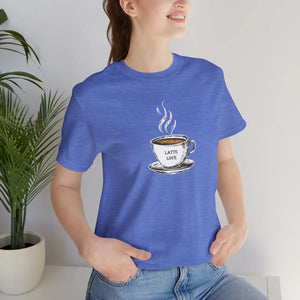 Comfy Jersey Short Sleeve Tee Coffee Design Dipaliz - T-shirts
