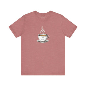Comfy Jersey Short Sleeve Tee Coffee Design Dipaliz - T-shirts