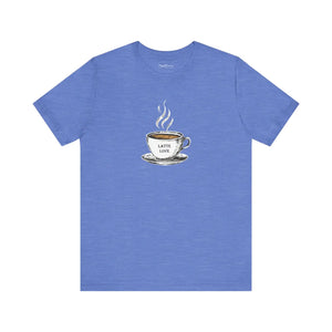 Comfy Jersey Short Sleeve Tee Coffee Design Dipaliz - T-shirts