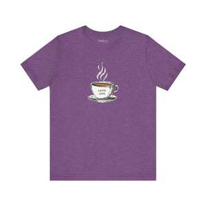 Comfy Jersey Short Sleeve Tee Coffee Design Dipaliz - T-shirts