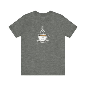 Comfy Jersey Short Sleeve Tee Coffee Design Dipaliz - T-shirts