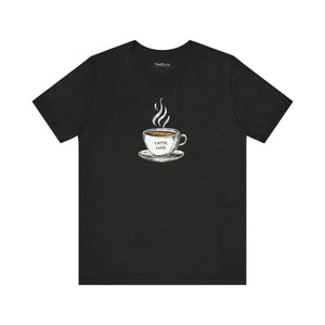 Comfy Jersey Short Sleeve Tee Coffee Design Dipaliz - T-shirts