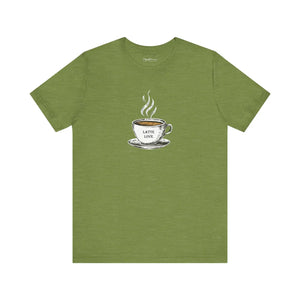 Comfy Jersey Short Sleeve Tee Coffee Design Dipaliz - T-shirts