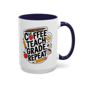 Vibrant Accent Coffee Mug - Teacher Gift 11oz - Dipaliz - Mugs