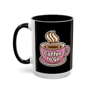 Mug - Colorful Coffee Mugs with Colored Handle High-fidelity Art - Dipaliz