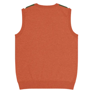 Color Block Stripes Knit V-neck Vest - Retro Modern Style - Dipaliz - Vests