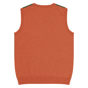 Color Block Stripes Knit V-neck Vest - Retro Modern Style - Dipaliz - Vests