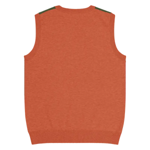 Color Block Stripes Knit V-neck Vest - Retro Modern Style - Dipaliz - Vests