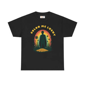 Unisex Heavy Cotton Tee Leprechaun Inspired - Dipaliz - T-shirts