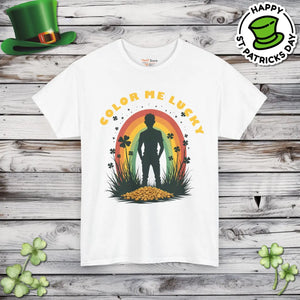Unisex Heavy Cotton Tee Leprechaun Inspired - Dipaliz - T-shirts