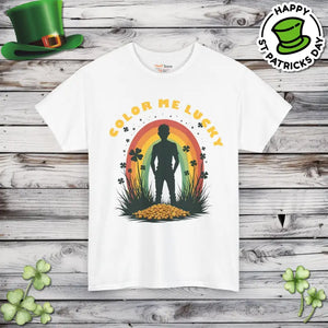 Leprechaun Inspired Heavy Cotton Tee - Unisex Comfort Style - Dipaliz - T-shirts