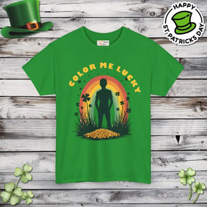 Leprechaun Inspired Heavy Cotton Tee - Unisex Comfort Style - Dipaliz - T-shirts