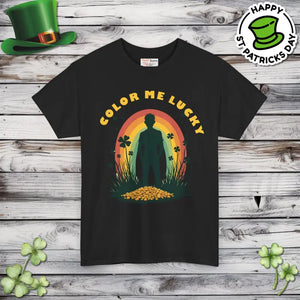 Leprechaun Inspired Heavy Cotton Tee - Unisex Comfort Style - Dipaliz - Black / s - T-shirts
