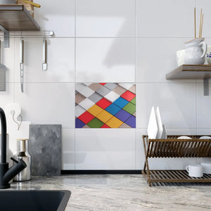 Vibrant Ceramic Photo Tiles – Colored Squares - Dipaliz - Wall