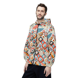 Colorful Abstract Geometric Windbreaker - Toddler - Dipaliz - Windbreakers