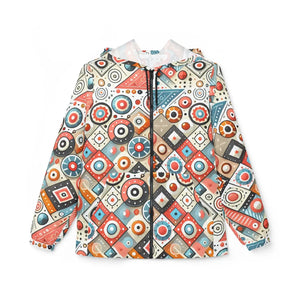 Colorful Abstract Geometric Windbreaker - Toddler - Dipaliz - Windbreakers