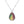 Vibrant Oval Zinc Alloy Necklace - Elegant Statement - Dipaliz - Necklaces