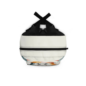 Vibrant Bird Pattern Backpack - Nature Lovers Travel - Dipaliz - Backpacks