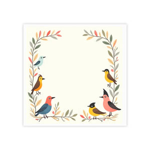 Colorful Bird Sticky Note Pads - Vibrant Desk Organization - Dipaliz - 3’’ x / White - Notes