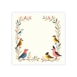 Colorful Bird Sticky Note Pads - Vibrant Desk Organization - Dipaliz - 4’’ x / White - Notes