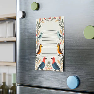 Colorful Bird Sticky Note Pads - Vibrant Desk Organization - Dipaliz - Notes