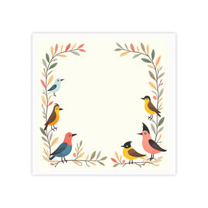 Vibrant Bird Sticky Note Pads - Colorful Desk Decor - Dipaliz - Notes