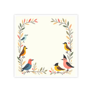 Vibrant Bird Sticky Note Pads - Colorful Desk Decor - Dipaliz - Notes