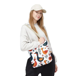 Bold Colorful Birds Tote Bags - Statement Style - Dipaliz - Shopping Totes