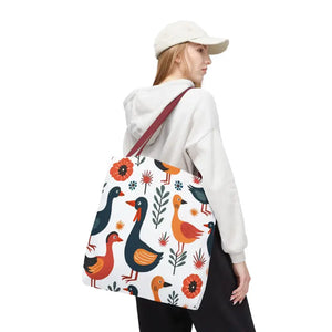Bold Colorful Birds Tote Bags - Statement Style - Dipaliz - Shopping Totes