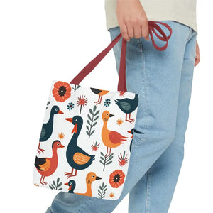 Bold Colorful Birds Tote Bags - Statement Style - Dipaliz - Shopping Totes