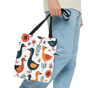 Bold Colorful Birds Tote Bags - Statement Style - Dipaliz - Shopping Totes