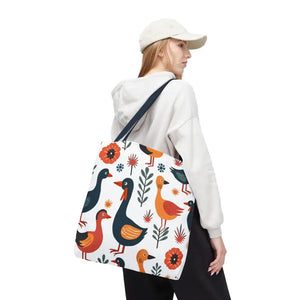 Bold Colorful Birds Tote Bags - Statement Style - Dipaliz - Shopping Totes