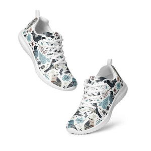 Vibrant Women’s Athletic Shoes - Colorful Birds Flyknit - Dipaliz - Sneakers