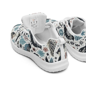 Vibrant Women’s Athletic Shoes - Colorful Birds Flyknit - Dipaliz - Sneakers