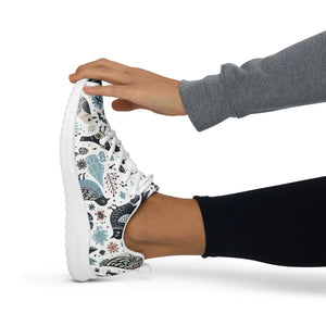 Vibrant Women’s Athletic Shoes - Colorful Birds Flyknit - Dipaliz - Sneakers