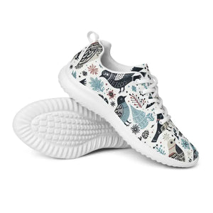 Women’s Athletic Shoes Colorful Birds Design - Dipaliz - Sneakers