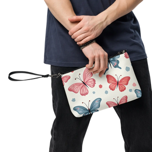 Colorful Butterflies Bag Premium Faux Leather Purse - Dipaliz - Cross Body Bags