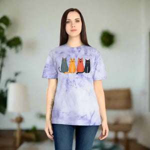Fun Cat Tee - Colorful Casual Everyday Style - Dipaliz - T-shirts