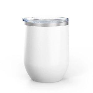 Colorful Cat Wine Tumbler - 12oz Insulated Stainless Steel - Dipaliz - Tumblers